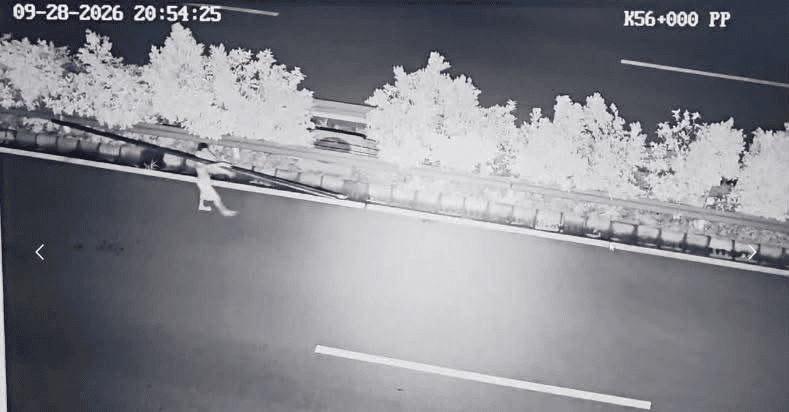 Man Arrested for Placing Metal Barrier on Sihanoukville Expressway