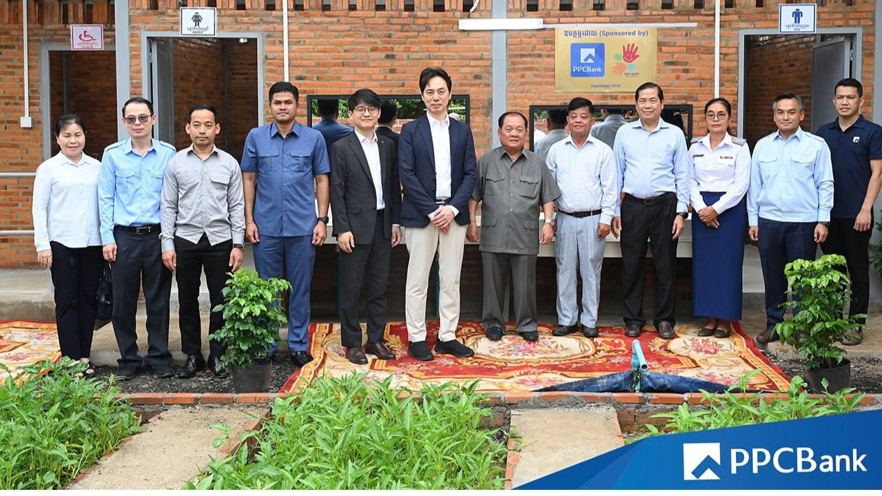 New Sanitary Facilities Unveiled at Kampong Thom Primary School