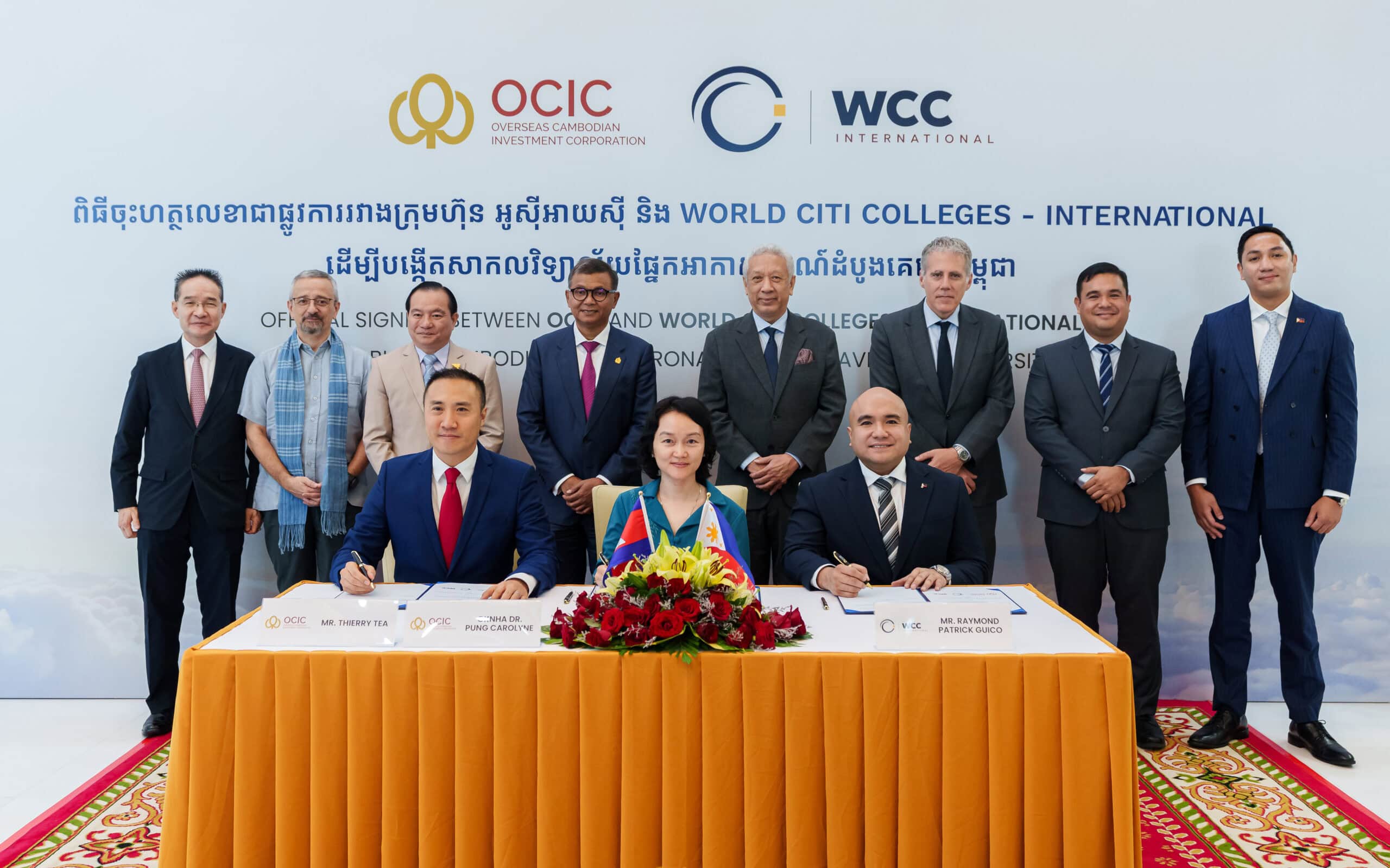 OCIC and Philippines' WCCI Partner to Launch Cambodia's First Aeronautical University