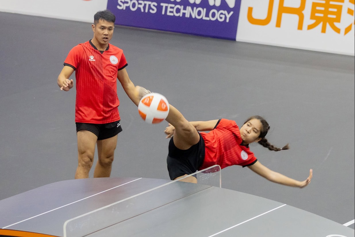 Teqball Bronze Medals Inspire Cambodia's Athletes at Asian Games